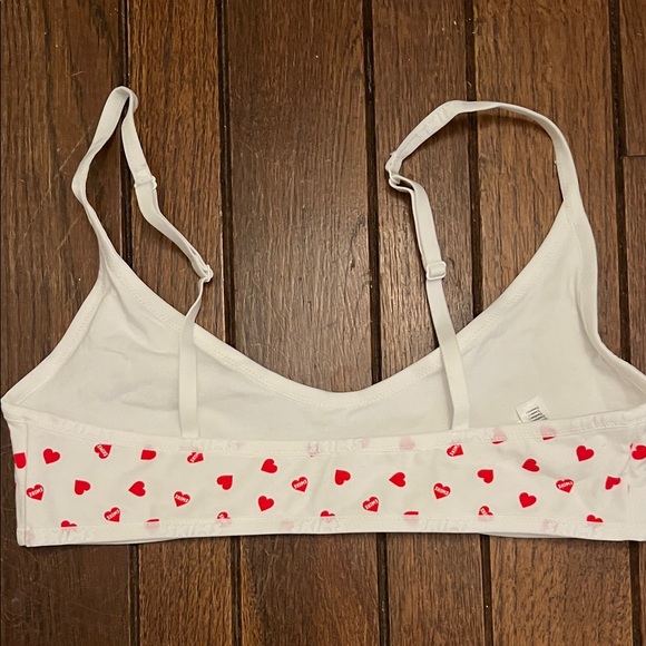 SKIMS NWOT Heart Print Bralette Size Large - Picture 4 of 4